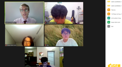 Học tiếng Anh Online cùng iGEM LEARNING - Con tiến bộ mỗi ngày